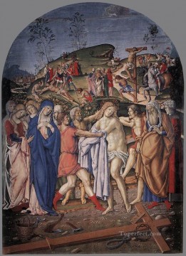 フランチェスコ・ディ・ジョルジョ Painting - キリストの脱衣 シエナのフランチェスコ・ディ・ジョルジョ